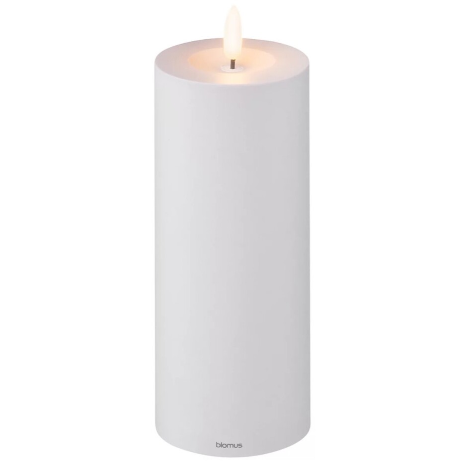Stolní lampa NOCA 25 cm, LED, světle šedá, plast, Blomus - main (0)