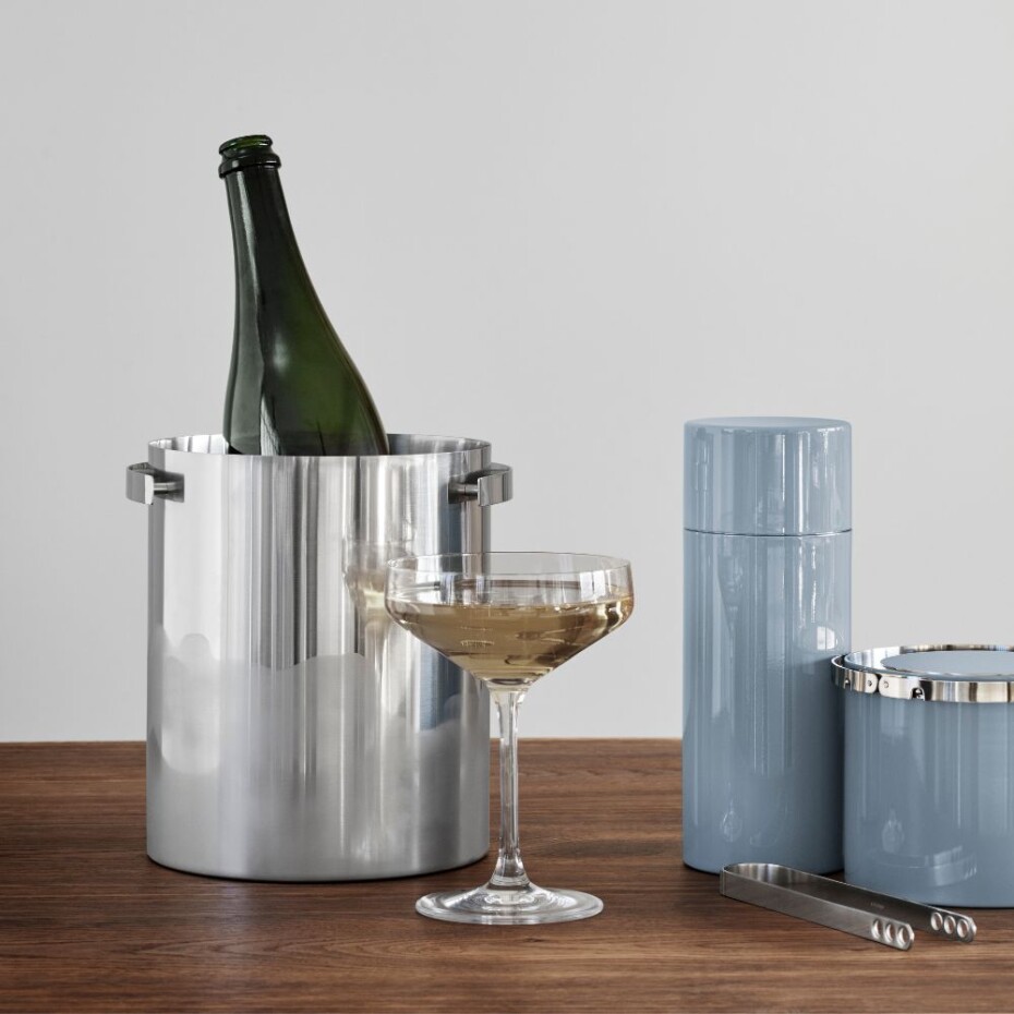 Chladič na šampaňské ARNE JACOBSEN, stříbrná, Stelton - main (2)