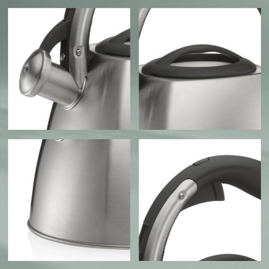 KELA Konvice pískací Vitus nerez 2,4l, stříbrná matná KL-12078 - main (4)