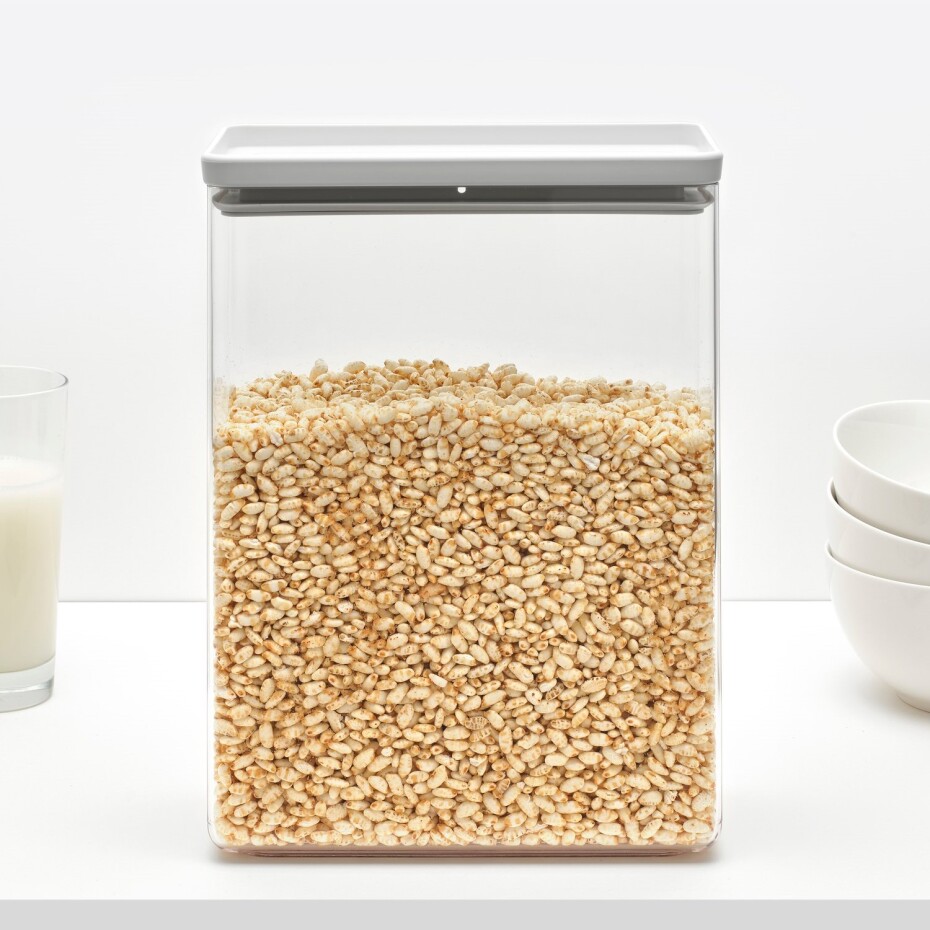 Box na potraviny TASTY PLUS 5,4 l, světle šedá, plast, Brabantia - main (1)