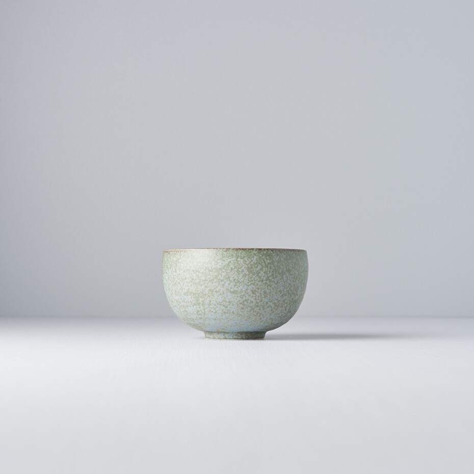 Jídelní miska GREEN FADE 11 cm, ve tvaru U, zelená, MIJ - main (4)