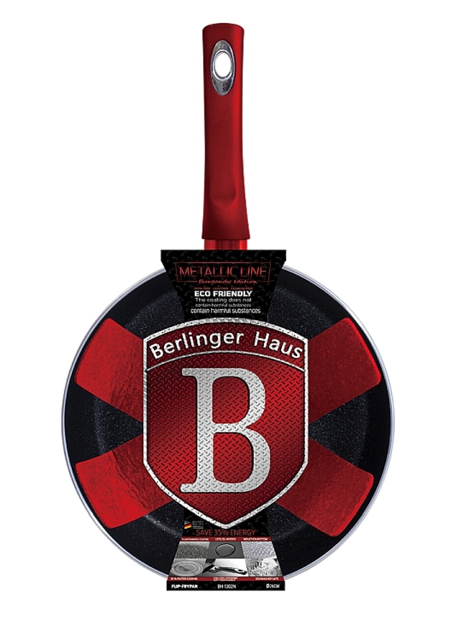 BERLINGERHAUS Pánev prohazovací 26 cm Burgundy Metallic Line BH-1302 - main (6)