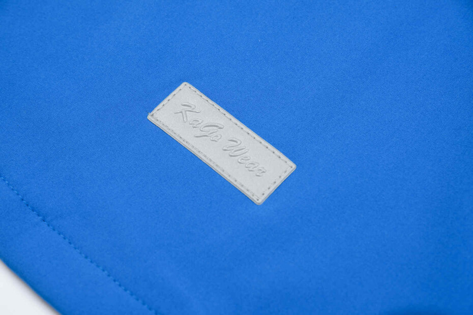 Chlapecká softshellová bunda, zateplená - KUGO HK5605, modrá / černá / šedá Barva: Modrá, Velikost: 158 - main (6)