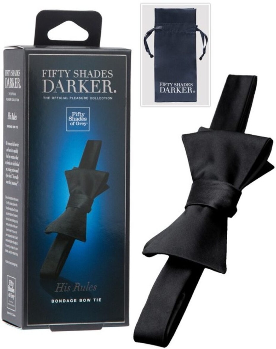Fifty Shades of Grey Bondážní motýlek His Rules - main (0)