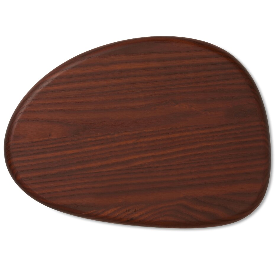 Krájecí a servírovací prkénko CAIRN, sada 3 ks, hnědá, dřevo, ferm LIVING - main (5)