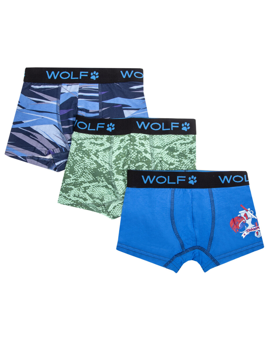 Chlapecké boxerky - Wolf L2181C, vel.98-128 Barva: Mix barev, Velikost: 98-104 - main (0)