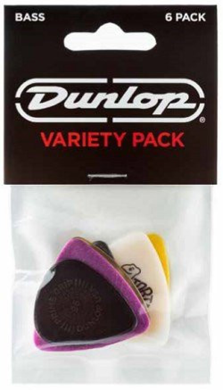 Dunlop PVP117 Bass Pick Variety 6 Pack - main (0)