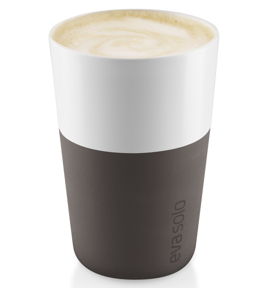 EVA SOLO Termošálky na latte 360 ml 2 kusy čokoládové - main (0)
