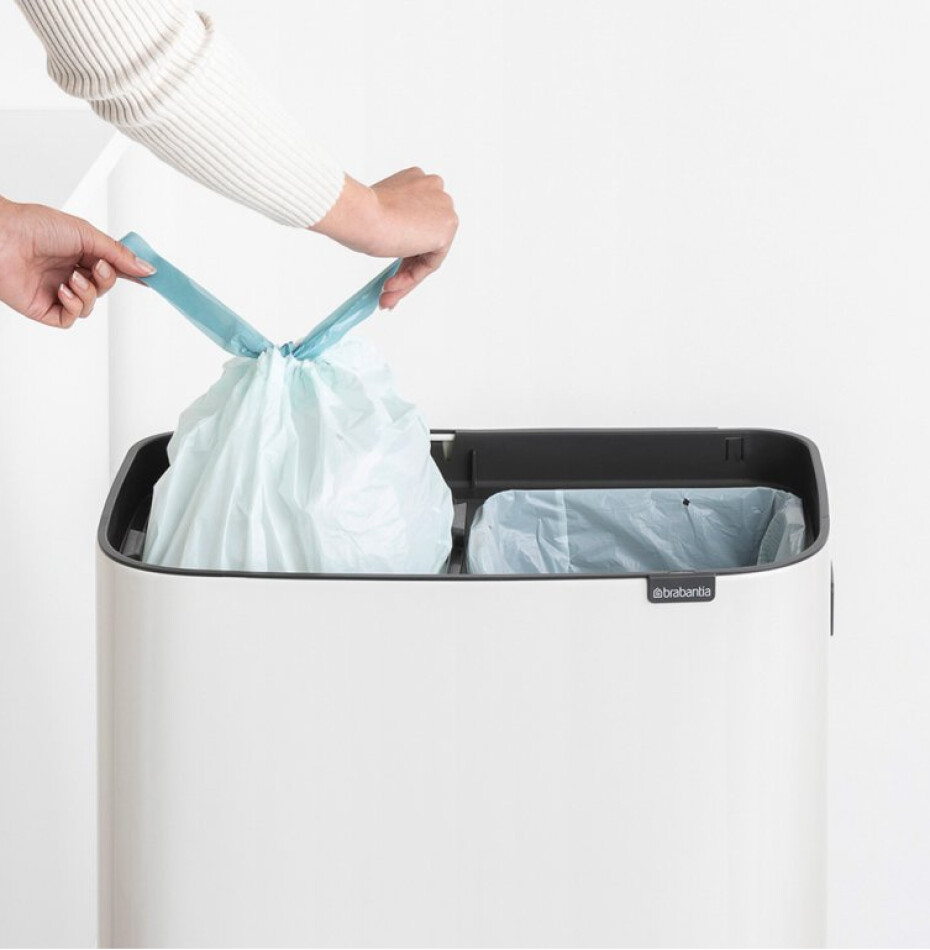 Dotykový odpadkový koš BO TOUCH BIN 2 x 30 l, bílá, Brabantia - main (11)