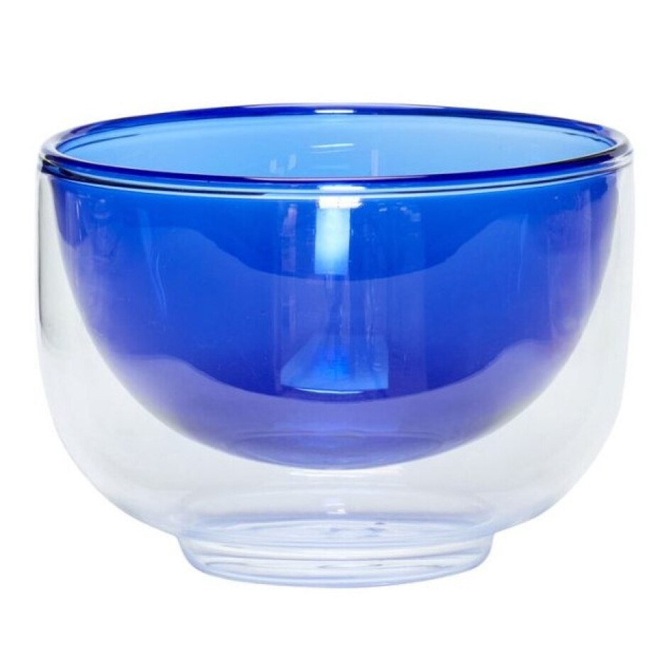 Jídelní miska KIOSK 350 ml, modrá, Hübsch - main (0)