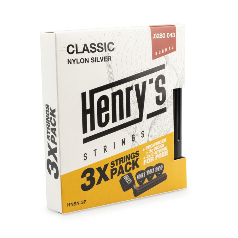 Henry`s HNSN-3P Nylon Silver 0280 043, 3pack set - main (0)