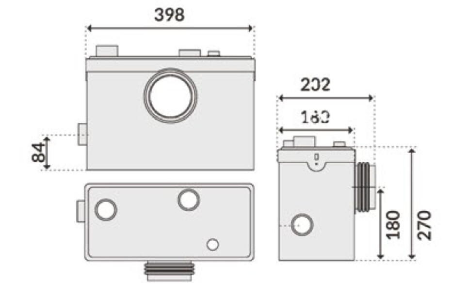 DAMBAT IBO SANIBO 4 pro WC 230V - main (1)