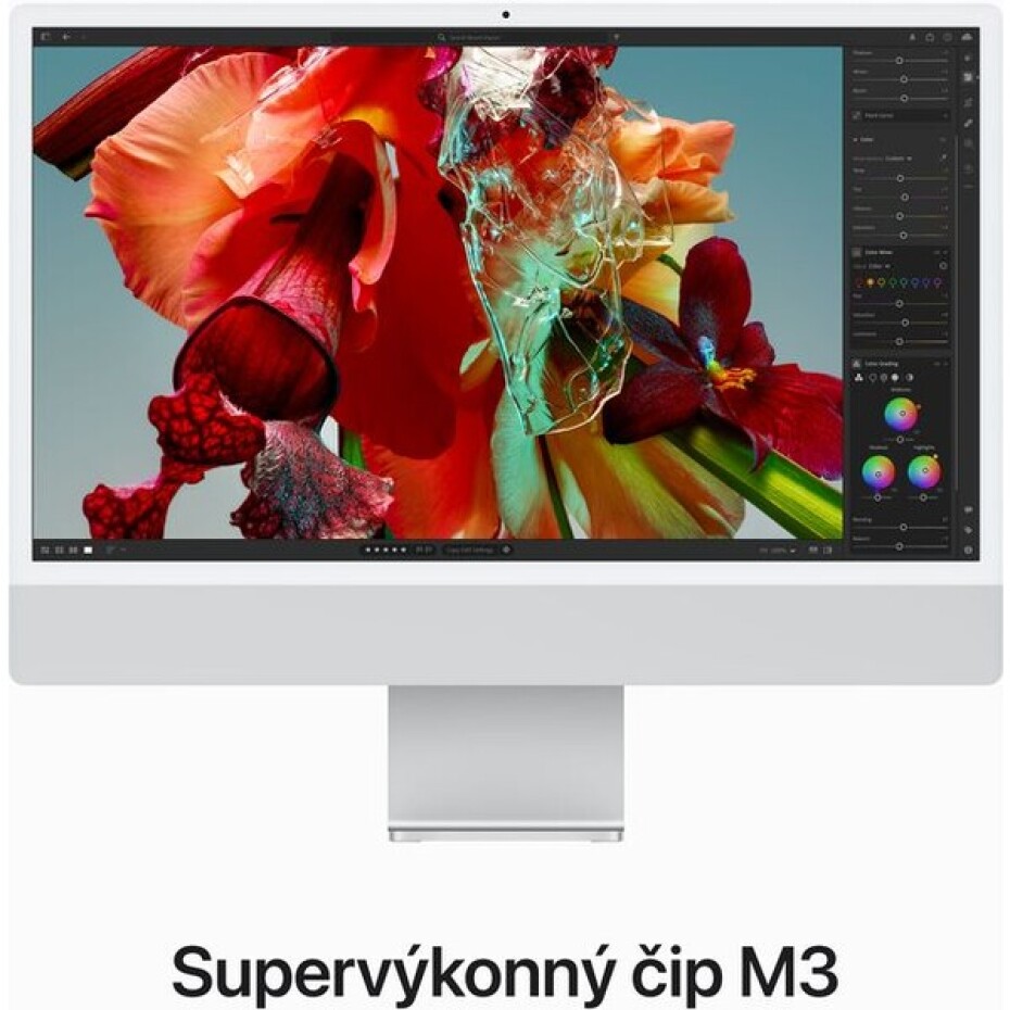 CTO Apple iMac 24" (2023) / VESA / 256GB SSD / 16GB / Mouse / CZ KLV / Stříbrný - main (1)