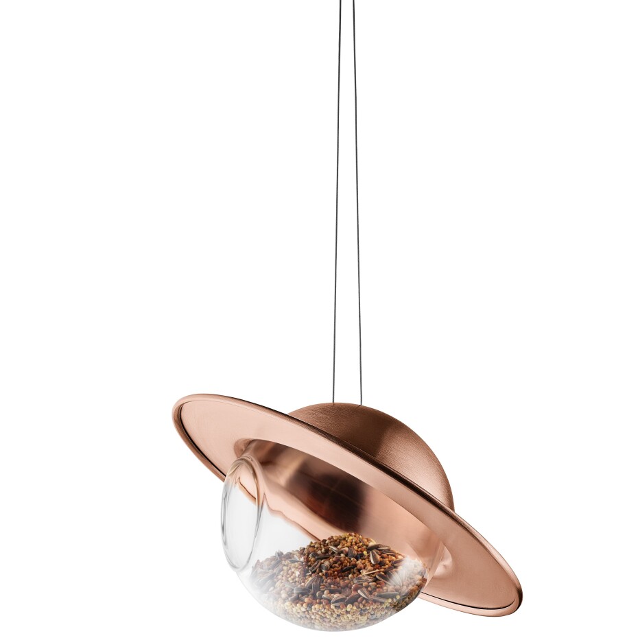 Krmítko pro ptáky SATURN 24 cm, měď, Eva Solo - main (3)