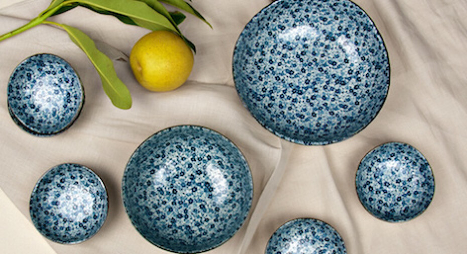 Jídelní miska BLUE DAISY 17 cm, 500 ml, MIJ - main (4)