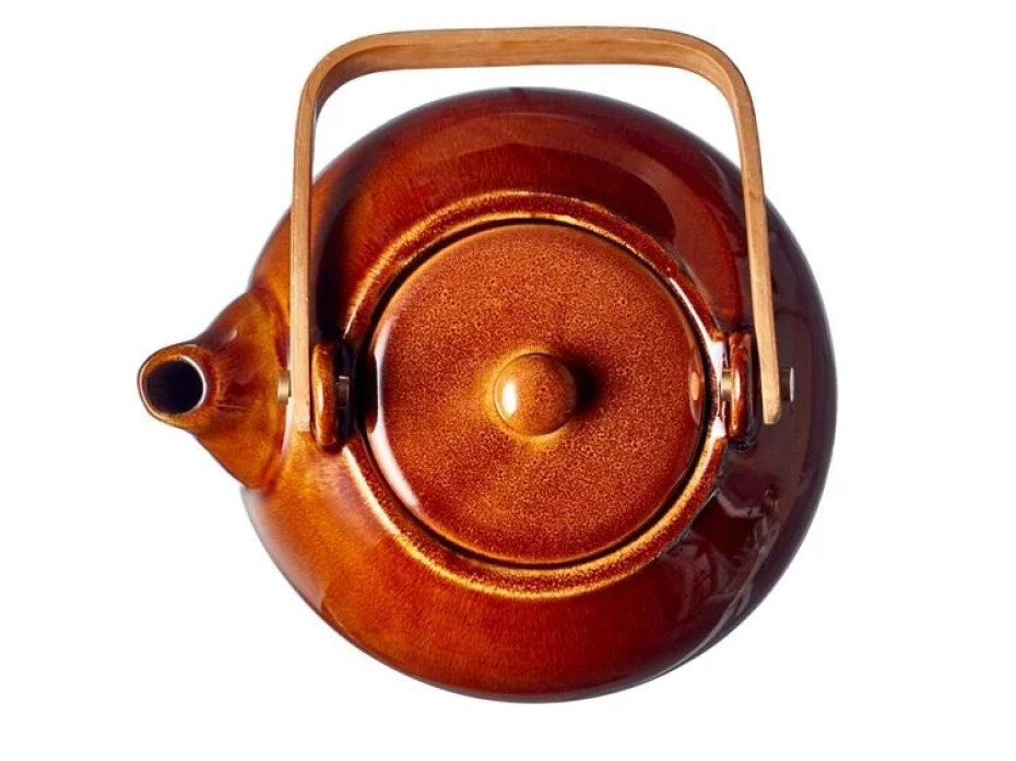 Čajová konvice 1,2 l, jantarová, Bitz - main (1)