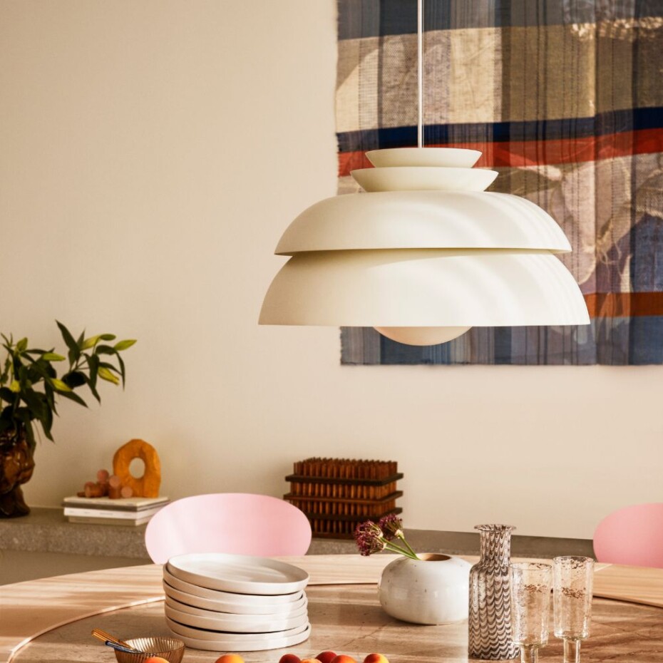 Závěsná lampa CONCERT 55 cm, bílá, Fritz Hansen - main (4)