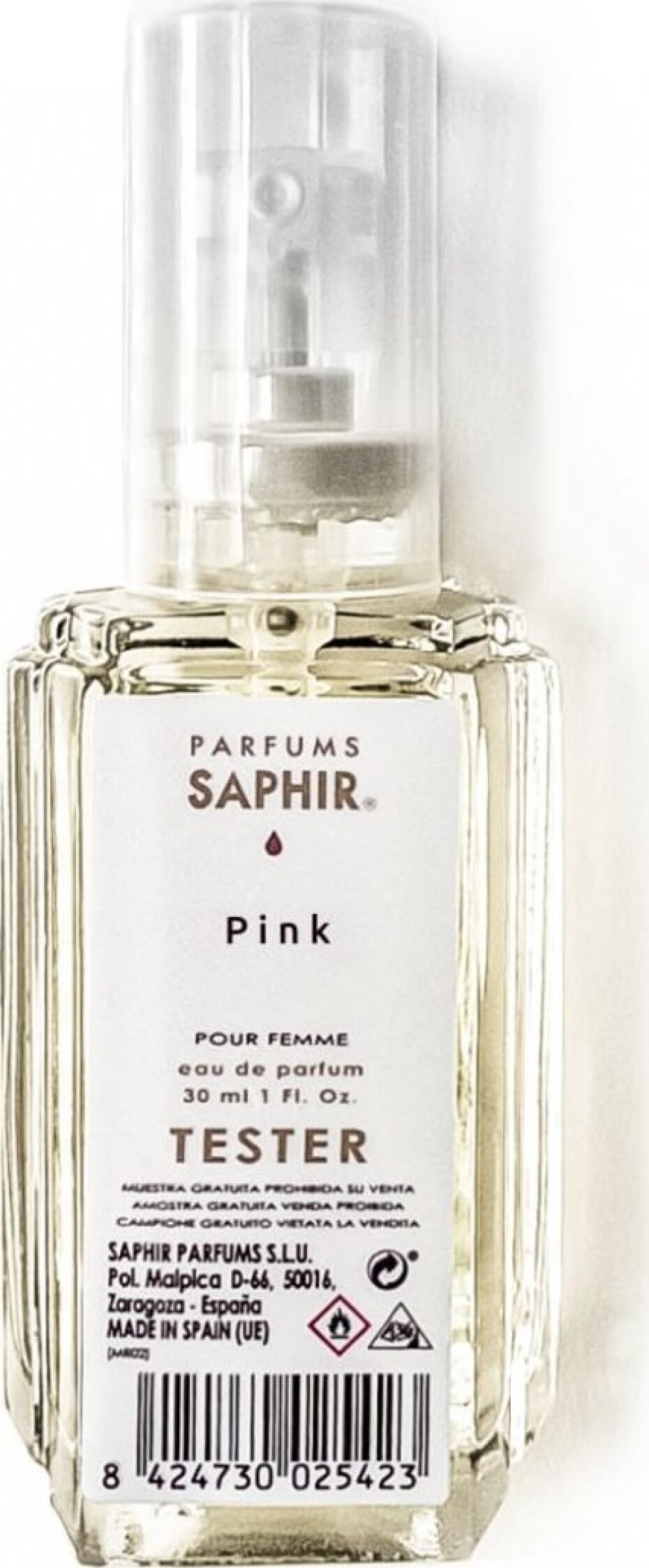 SAPHIR - Pink Parfémovaná voda Velikost: 30 ml tester - main (0)