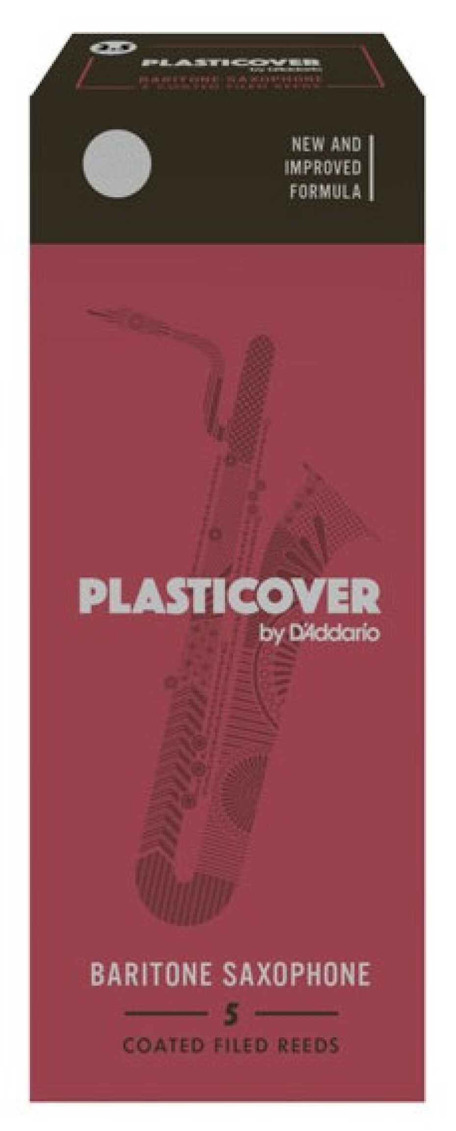 Rico RRP05BSX150 Plasticover - Baritone Saxophone Reeds 1.5 - 5 Box - main (0)