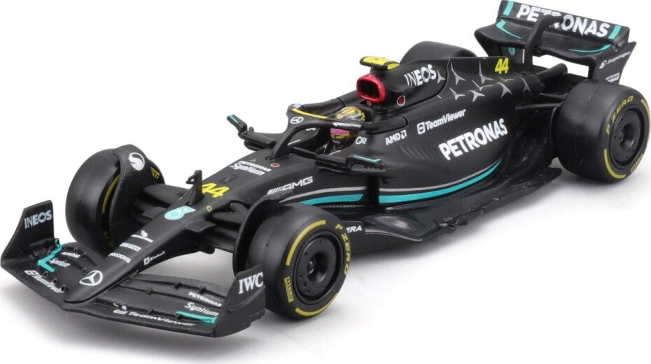 Bburago 1:43 RACE Formula F1 - Mercedes-AMG F1 W14 E Performance (2023) #44 (Lewis Hamilton) - main (0)