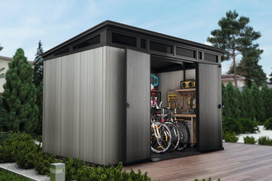 Keter Zahradní domek Keter Artisan 11x7 šedý/antracit KT-610379 - main (1)