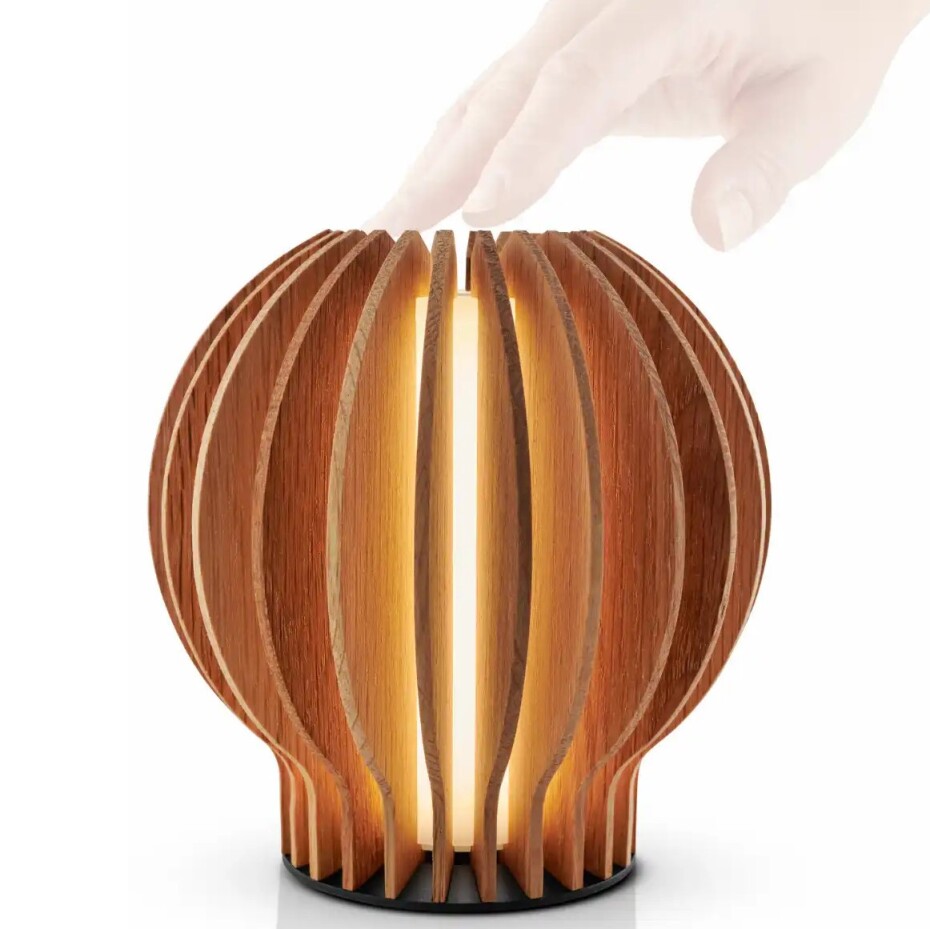 Stolní lampa RADIANT 15 cm, LED, světle hnědá, dřevo, Eva Solo - main (4)