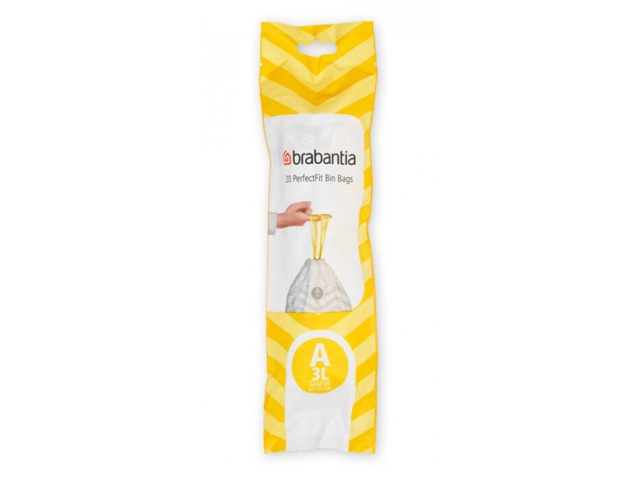 Sáčky do odpadkového koše A PERFECTFIT 3 l, sada 20 ks, Brabantia - main (0)