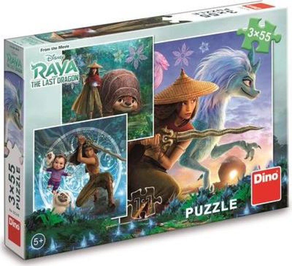 Dino Raya a kamarádi 3 x 55 dílků - main (0)