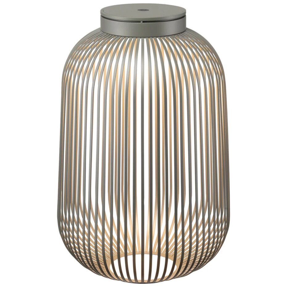 Přenosná stolní lampa LITO M 49 cm, LED, granitově šedá, ocel, Blomus - main (3)