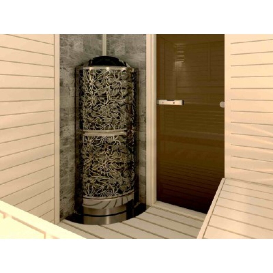 Sawo saunová kamna HEATERKING 9kW - rohová (nutno dokoupit ovládací panel a ŘJ Saunova 2.0 Built-In) - main (1)