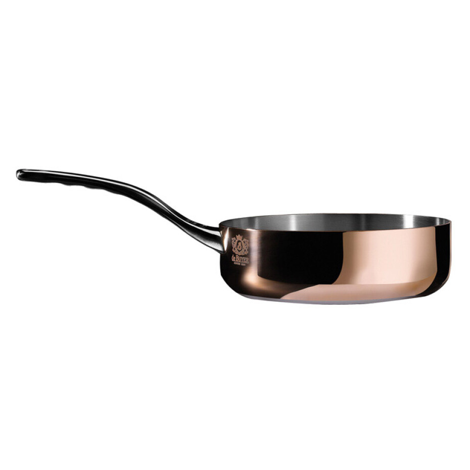 Pánev na soté PRIMA MATERA 24 cm, na indukci, měď, de Buyer - main (0)