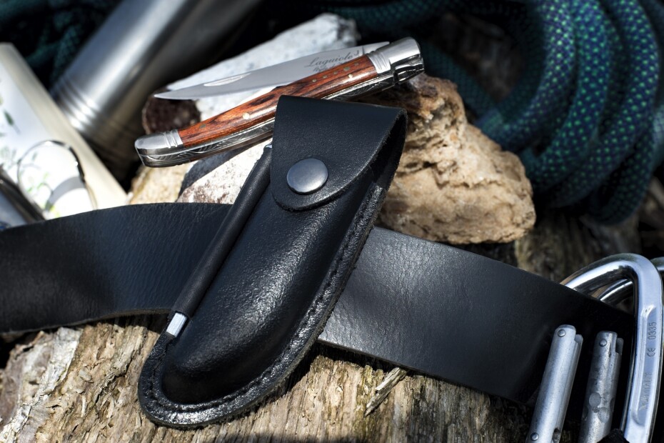 Kapesní nůž LUXURY, s brouskem a pouzdrem, rukojeť palisandr, Laguiole - main (3)