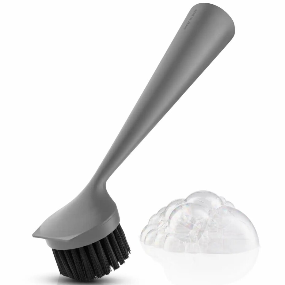 Kartáč na mytí nádobí 23 cm, šedá, plast, Eva Solo - main (2)