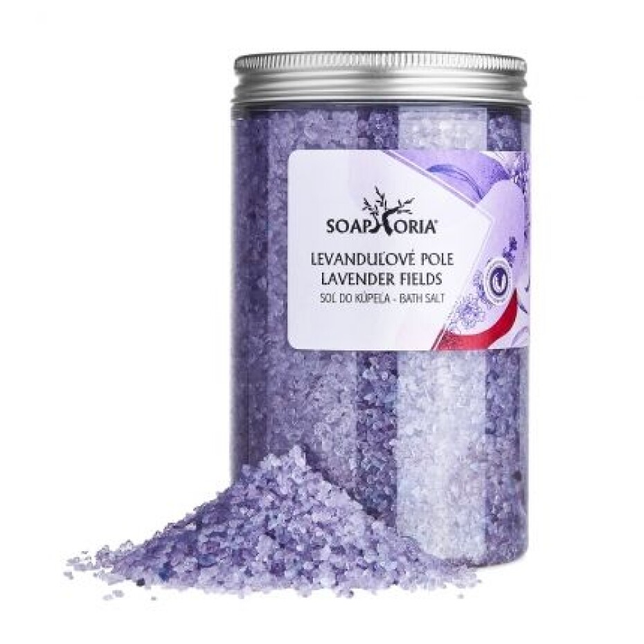 Soaphoria Levandulové pole - solná směs do koupele 500 g - main (0)