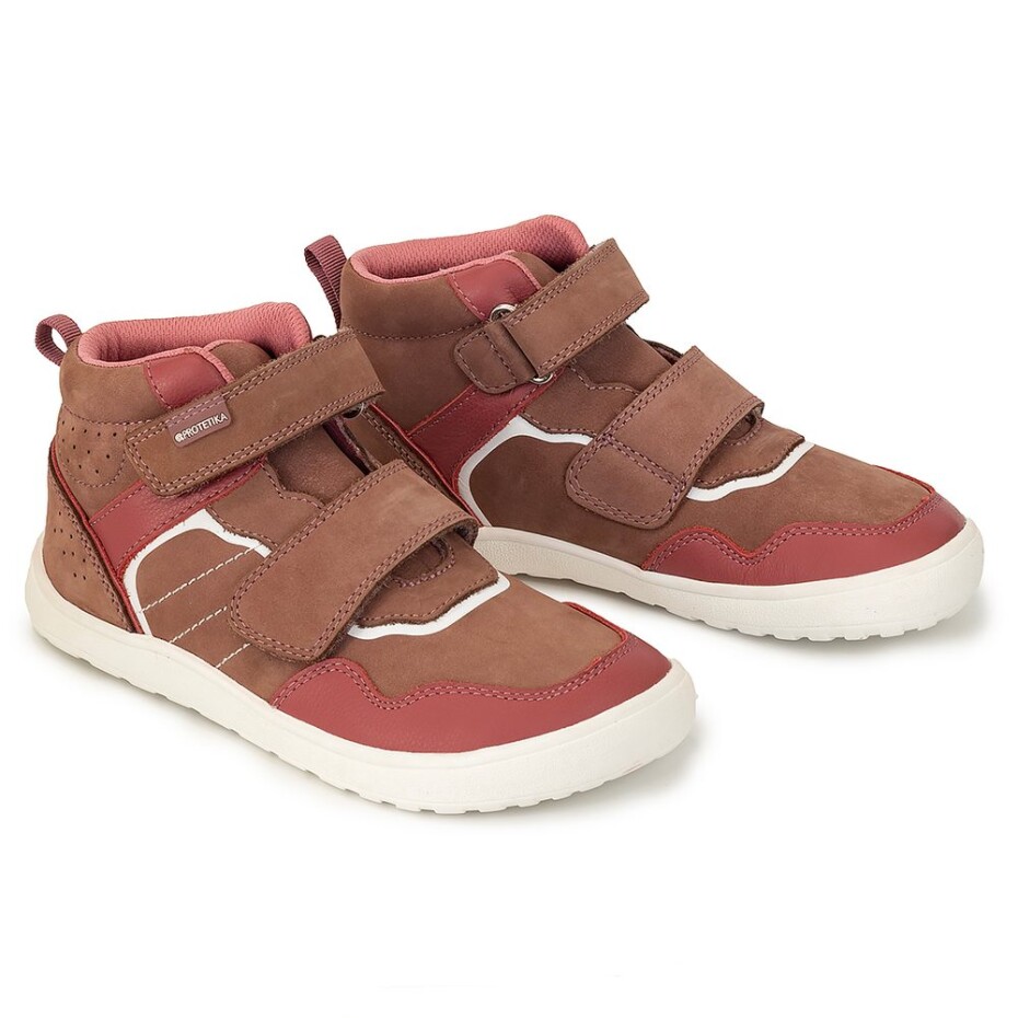 Dívčí celoroční boty Barefoot  TIRA OLD PINK, Protetika, růžová - 32 - main (8)