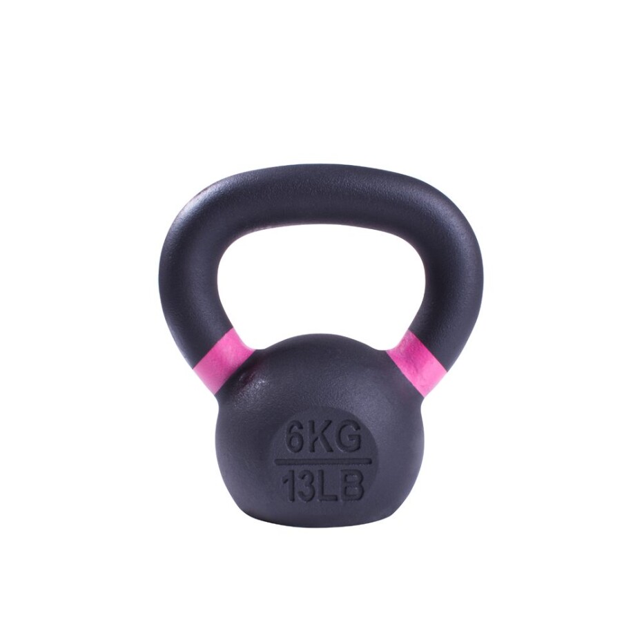 Sada powdercoated kettlebellu Sportago Ironside - 4 + 6 + 8 + 10 + 12 kg - main (2)