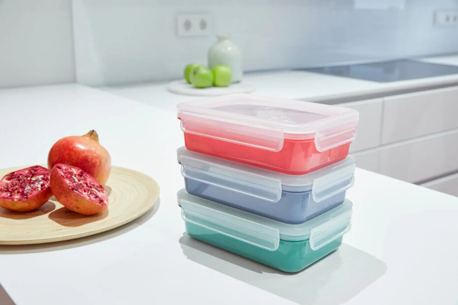 Dóza na potraviny MASTER SEAL COLOUR EDITION N1031010 , sada 4 ks, zelená, plast, Tefal - main (5)