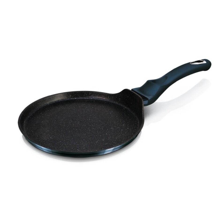 BERLINGERHAUS Pánev na palačinky s mramorovým povrchem 28 cm Aquamarine Metallic Line BH-7136 - main (2)