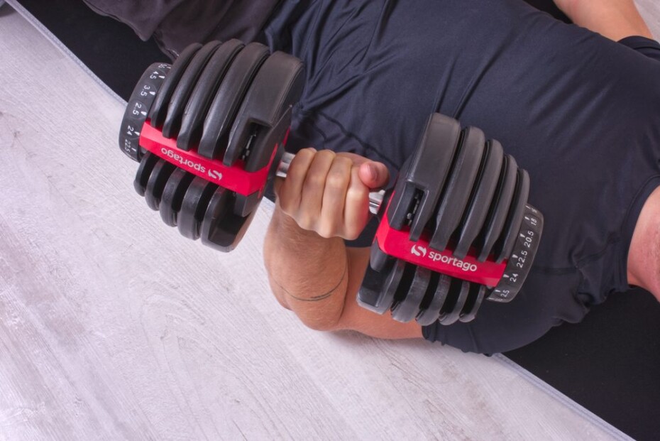Sportago nastavitelná činka 2,5-24kg - main (8)