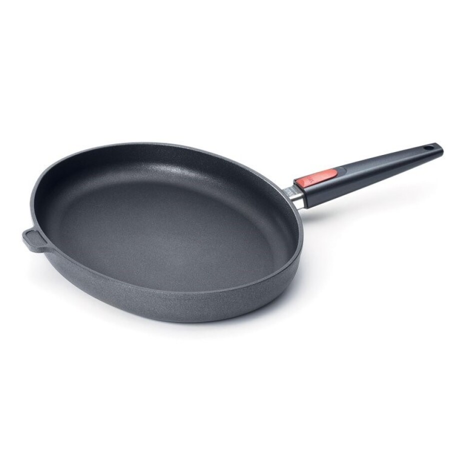 Pánev na ryby TITANIUM NOWO 38 x 28 cm, na indukci, s odnímatelnou rukojetí, titan, WOLL - main (0)