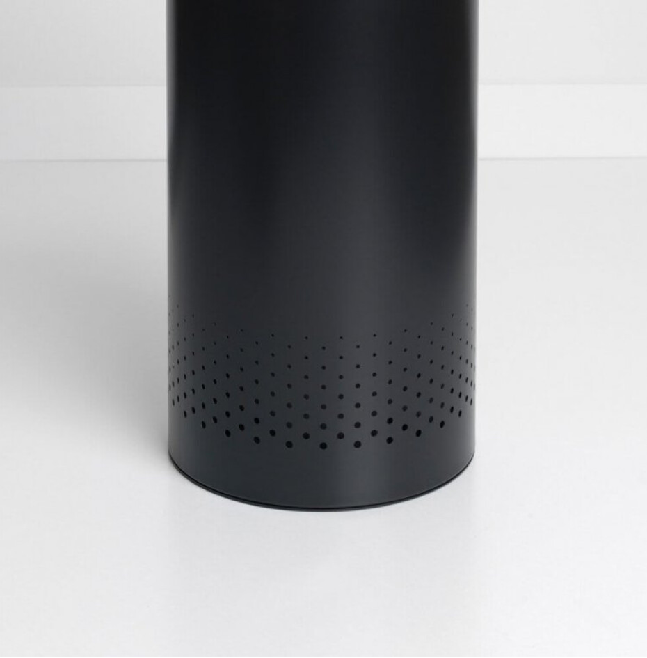 Koš na prádlo 60 l, s korkovým víkem, černá, Brabantia - main (5)