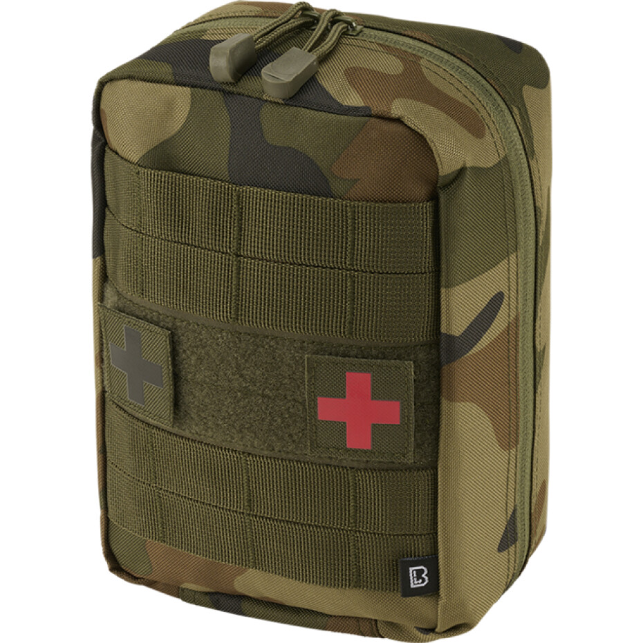 Brandit Pouzdro na zdravotní potřeby Molle First Aid Pouch Large woodland - main (0)