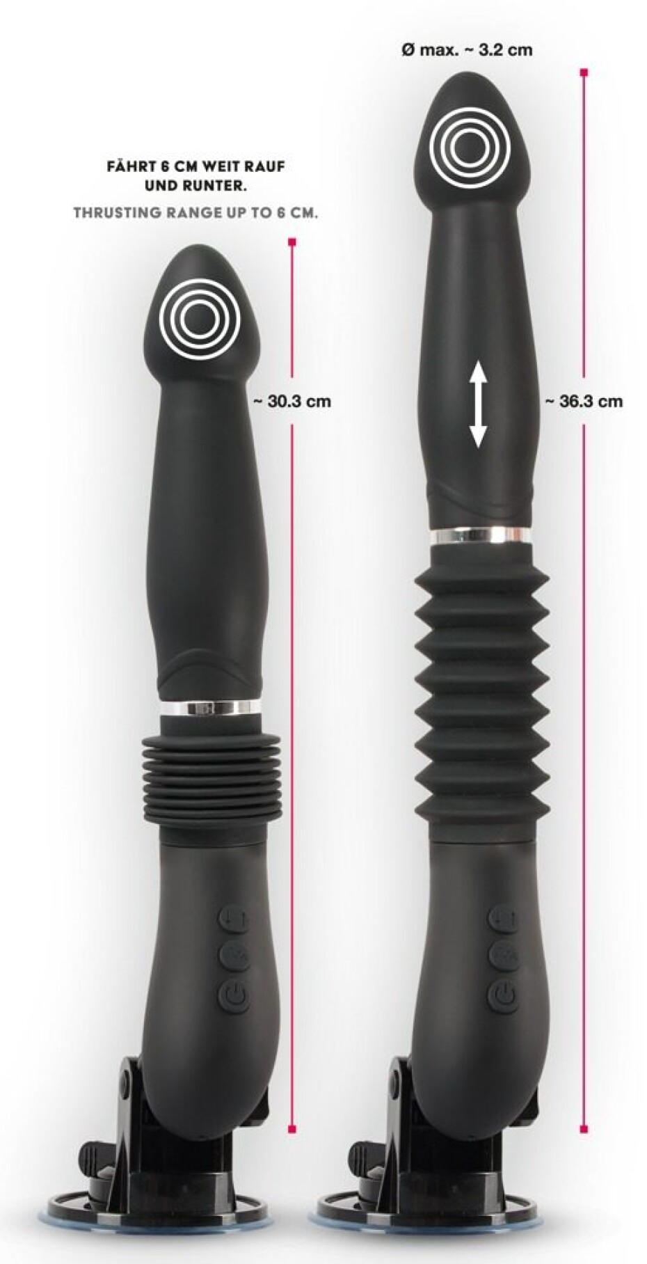 You2Toys Fucking Machine with Remote Control Black - main (10)