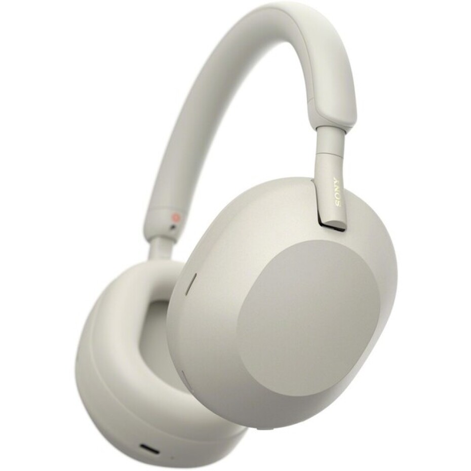 Sony WH-1000XM5 bezdrátová sluchátka stříbrná - main (3)