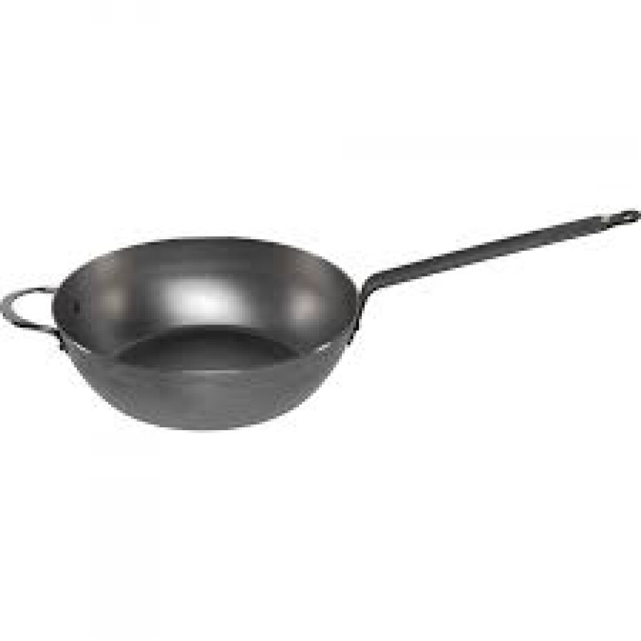 Pánev na soté MINERAL B ELEMENT 32 cm, ocel, de Buyer - main (1)