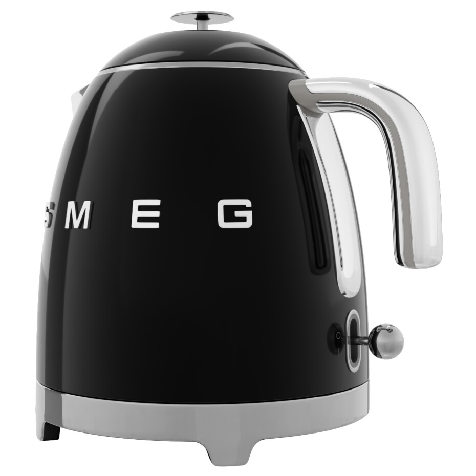 Rychlovarná konvice KLF05BLEU 800 ml, mini, černá, SMEG - main (6)