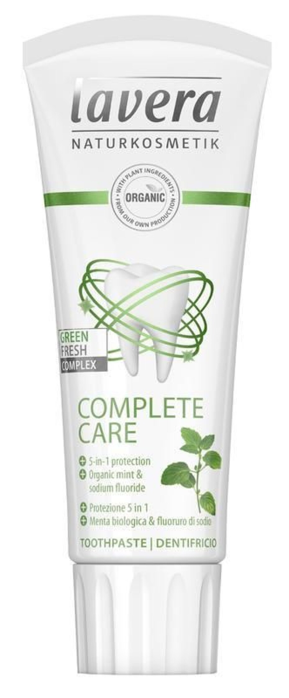 Zubní pasta - Mátová  Complete Care Lavera 75 ml - main (0)