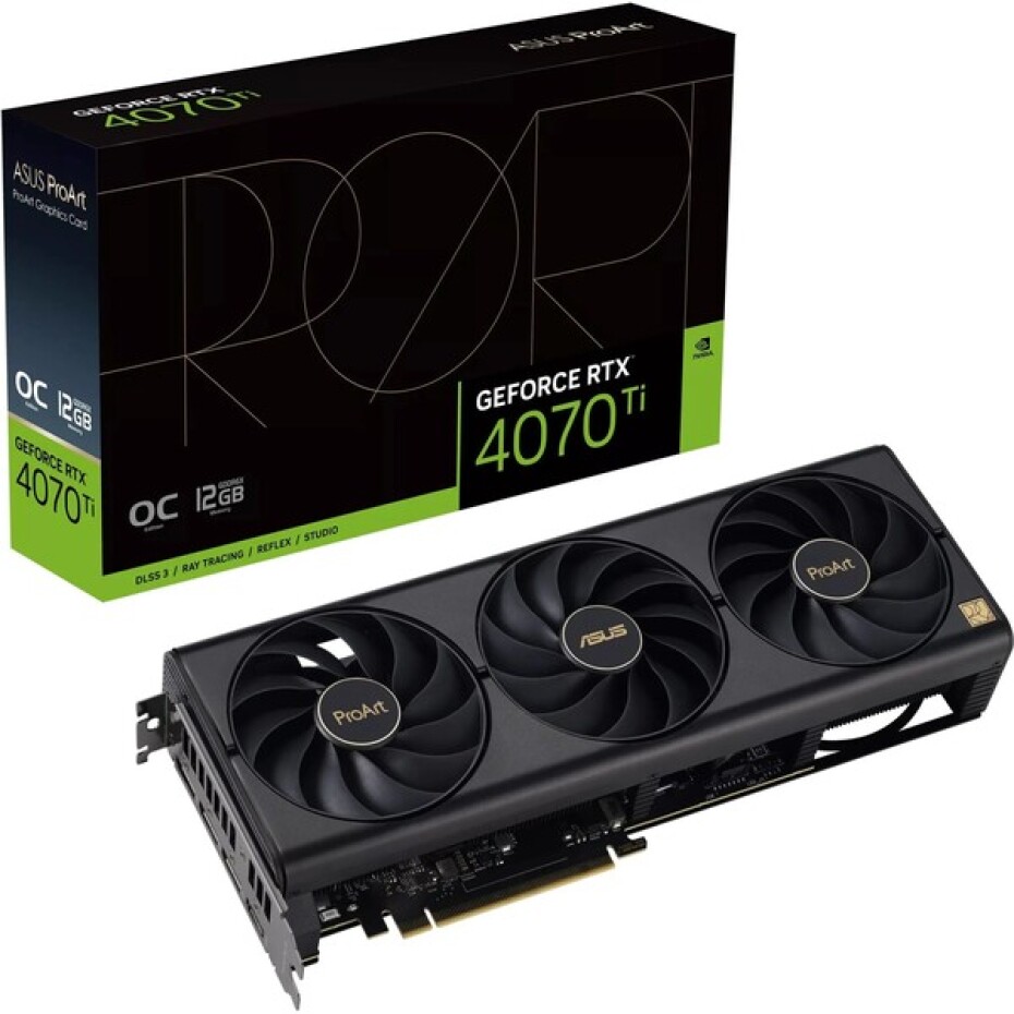 ASUS ProArt NVIDIA GeForce RTX 4070 Ti 12GB OC Edition GDDR6X - main (4)