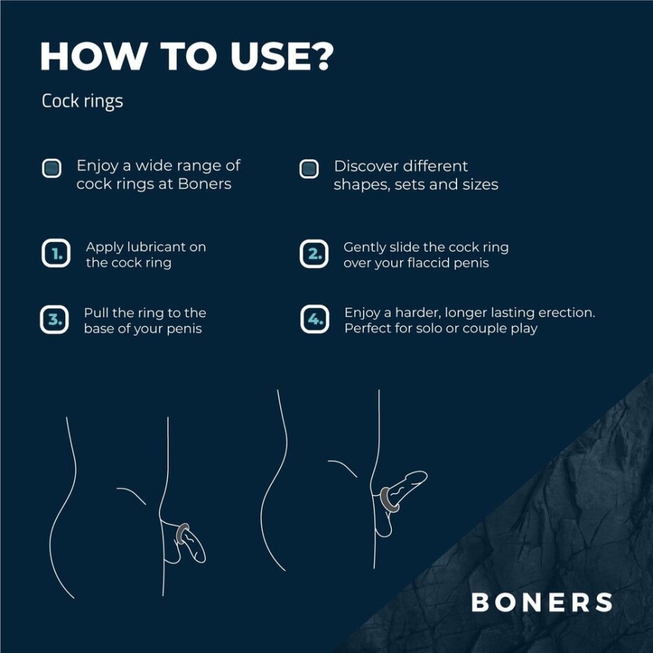 BONERS 6-Piece Cock Ring Set - main (6)