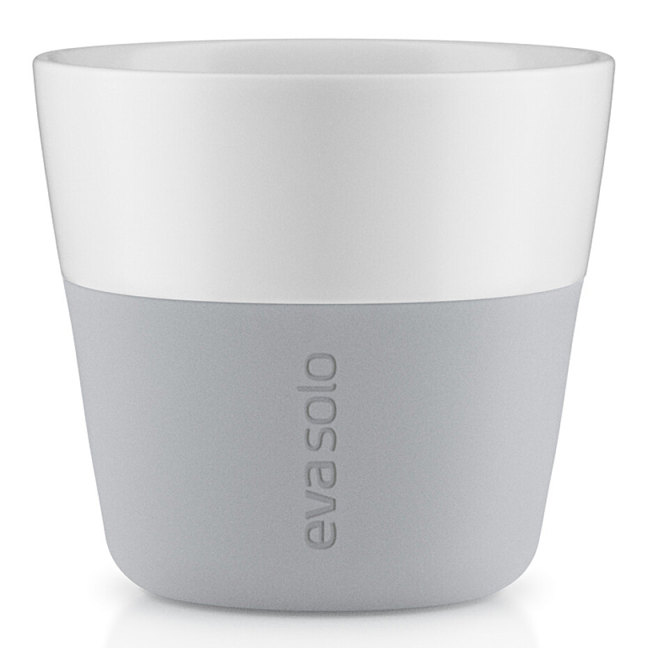 EVA SOLO Termohrnky na kávu Lungo 230 ml 2 kusy světle šedé - main (1)